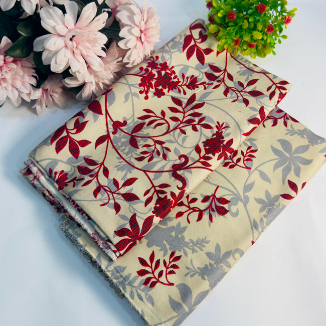 Printed Polo Cotton 2-Piece Set Main Image