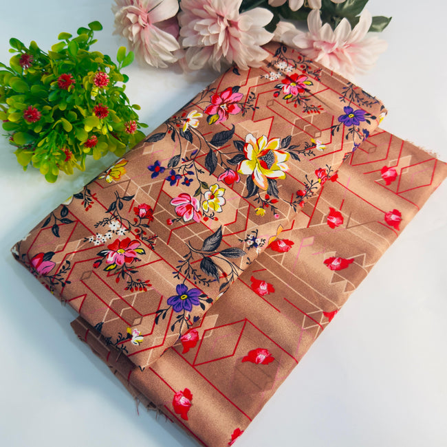 Printed Polo Cotton 2-Piece Set Main Image