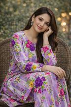 Printed Polo Cotton 2-Piece Set