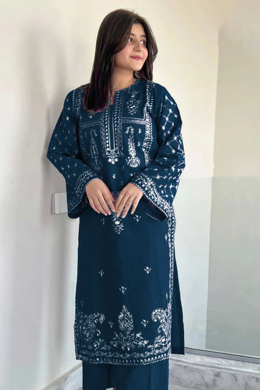 Dhanak 2PC Embroidered-185