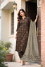 Dhanak Embroidered 3-Piece Suit with Wool Shawl (Multani Style)
Choclate Brown