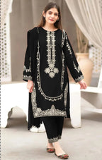 DHANAK 2 PC FULL HEAVY EMB SUIT FOR WINTER 2025-26