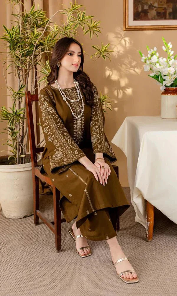 HOORE- Dhanak 2PC Embroidered-185